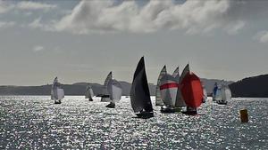 Leeward mark - 2014 E5.9 Traveler Series - Opua Regatta photo copyright Julie Kidman taken at  and featuring the  class