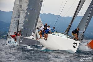 Kevin McNeill steered Nightshift to Boat of the Day honors on Saturday.  - Farr 40 West Coast Championship photo copyright Sara Proctor http://www.sailfastphotography.com taken at  and featuring the  class