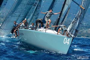 Flash Gordon, skippered by Helmut Jahn of Chicago, has sailed extremely consistently this week. - Farr 40 West Coast Championship photo copyright Sara Proctor http://www.sailfastphotography.com taken at  and featuring the  class