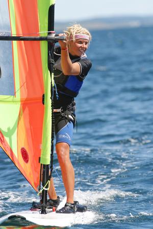 Volvo Youth Sailing ISAF World Championship 2002 - Zofia Klepacka (POL) photo copyright Peter Bentley taken at  and featuring the  class