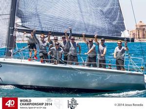 2014 Soto 40 World Championship - Ngoni victorious photo copyright  Jesus Renedo http://www.sailingstock.com taken at  and featuring the  class