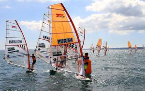 BIC Techno 293 Worlds 2014 photo copyright Patrik Pollak taken at  and featuring the  class