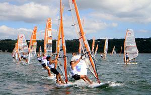 BIC Techno 293 Worlds 2014 photo copyright Patrik Pollak taken at  and featuring the  class