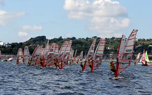 BIC Techno 293 Worlds 2014 photo copyright Patrik Pollak taken at  and featuring the  class