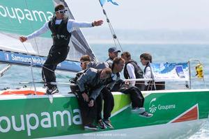 Tour de France a la Voile - Granville le 11/07/2014, Groupama 34 photo copyright @JM LIOT / TFV / ASO taken at  and featuring the  class
