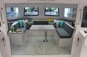 Saloon. - Seawind 1160 Lite World Launch photo copyright Multihull Central taken at  and featuring the  class