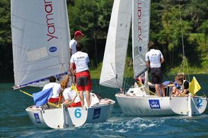 Team Wilkinson photo copyright Singapore World Uni Match Racing taken at  and featuring the  class