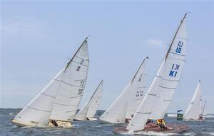 Vixen, Madcap and SYCE in Classics Class 2 during Part I of Race Week photo copyright  Rolex/Daniel Forster http://www.regattanews.com taken at  and featuring the  class