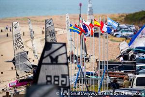 First day of the International Moth World Championships. - International Moth World Championships 2014 photo copyright Tom Gruitt / yachtsandyachting.com taken at  and featuring the  class