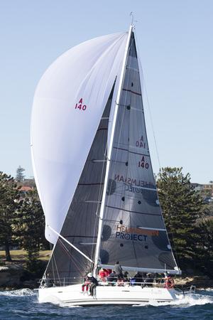 Ron Forster and Phil Damp secured their first Land Rover Winter Series divisional win with Ariel.  - Land Rover Winter Series 2014 photo copyright David Brogan www.sailpix.com.au taken at  and featuring the  class