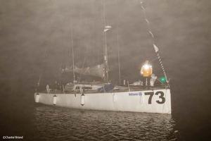 Sirius arrives in Saint-Pierre in the fog - 2014 Route Halifax Saint-Pierre photo copyright Chantal Briand / Studio Briand http://www.studiobriand.fr taken at  and featuring the  class