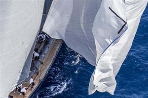 Spinnaker drop onboard Y3K - Maxi Yacht Rolex Cup photo copyright  Rolex / Carlo Borlenghi http://www.carloborlenghi.net taken at  and featuring the  class