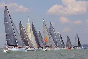 Three races sailed today in the Brewin Dolphin Commodores' Cup - 2014 Brewin Dolphin Commodores' Cup photo copyright Rick Tomlinson / RORC http://www.rorc.org taken at  and featuring the  class