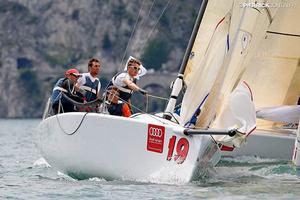 Marrakech Express ITA-636 with Alfredo Capodanno in helm  - Audi Tron European Sailing Series Melges 24 photo copyright  Pierrick Contin http://www.pierrickcontin.fr/ taken at  and featuring the  class