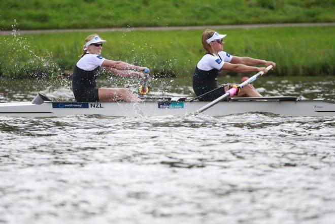 Women’s Pair of Rebecca Scown and Louise Trappitt power home to bronze - 2014 World Rowing Championships, Amsterdam, The Netherlands © Igor Meijer/FISA http://www.fisa.org