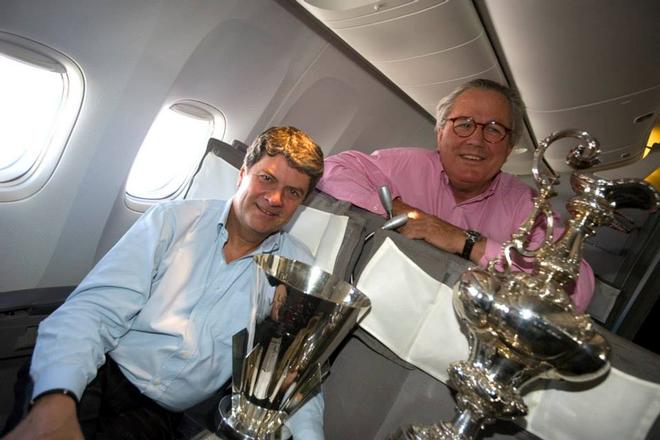 2006 America's Cup and Louis Vuitton Cup in China Louis Vuitton President Yves Carcelle with Bruno Troublé - Tribute to Louis Vuitton and Yves Carcelle © Studio Borlenghi http://www.carloborlenghi.net/