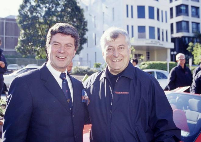 October 1999 - Patrizio Bertelli and Yves Carcelle in Auckland, NZ - Tribute to Louis Vuitton and Yves Carcelle © Studio Borlenghi http://www.carloborlenghi.net/