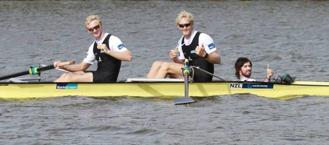 Mens 2+ NZ team - 2014 Rowing World Championships, Amsterdam, The Netherlands © Rowing NZ www.rowingnz.com