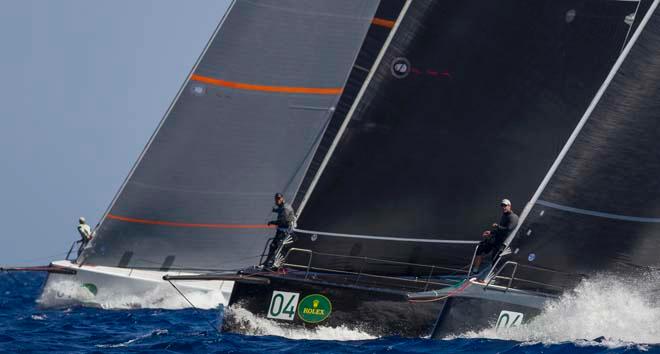 Mini Maxi start race - 2014 Maxi Yacht Rolex Cup - Day 5 ©  Rolex / Carlo Borlenghi http://www.carloborlenghi.net