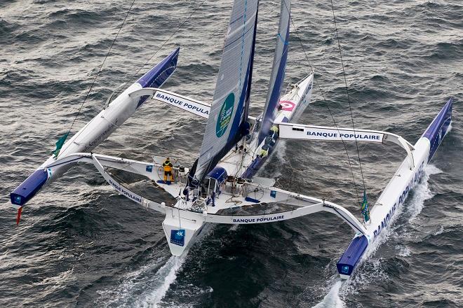 Loick Peyron (Maxi Banque Populaire VII) - Classe Ultime - Route du Rhum-Destination Guadeloupe 2014 © A.Courcoux