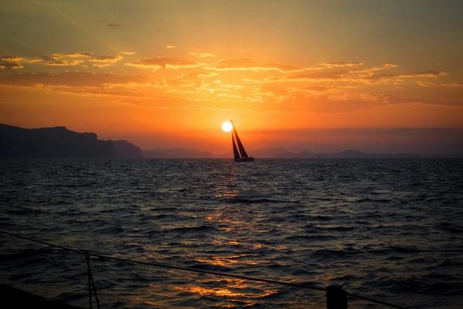 Volvo Ocean Race- Man and sail overboard as Leg 0 serves up drama