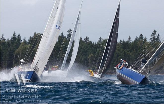 A rough, challenging day on the water for day two of Chester Race Week. © Tim Wilkes http://www.TimWilkes.com