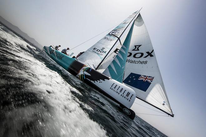 Act 2, Muscat 2014 - Day 4 - GAC Pindar. GAC Pindar will be responsible for the transportation of not only the Extreme 40 boats – including their own team entry – but also the bulk of the supporting infrastructure. &copy; Lloyd Images