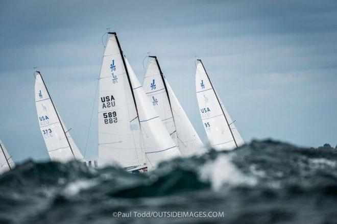 2014 J/70 World Championship, Day 1 © Paul Todd/Outside Images http://www.outsideimages.com