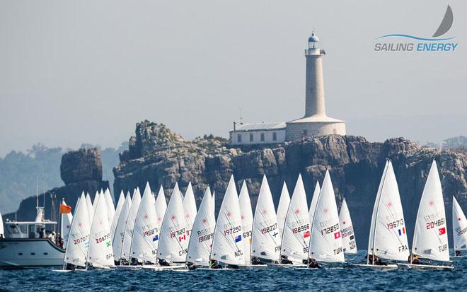 Santander 2014 ISAF Sailing World Championships, Day 1 - Laser Fleet © Pedro Martinez / Sailing Energy http://www.sailingenergy.com/