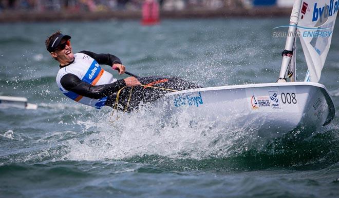 2014 ISAF Sailing World Championships, Santander - Nicholas Heiner sails to Laser gold ©  Jesus Renedo / Sailing Energy http://www.sailingenergy.com/