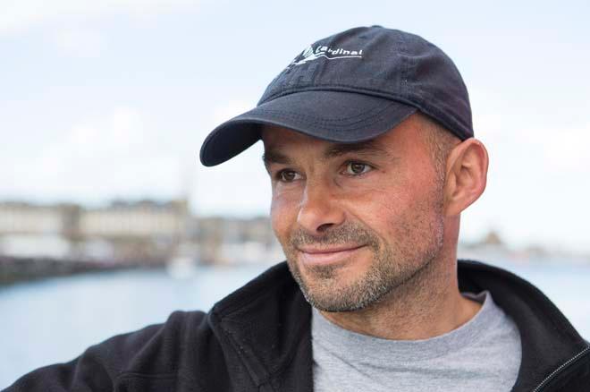 Erwan Le Roux, skipper du Multi 50 FenêtréA-Cardinal - Route du Rhum Destination Guadeloupe 2014. ©  Jean Marie Liot / FenêtréA Cardinal