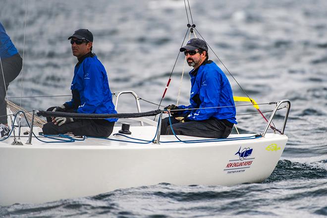 Jamestown’s Tim Healy (right) wins the 2014 J/70 World Championship  © Paul Todd/Outside Images http://www.outsideimages.com