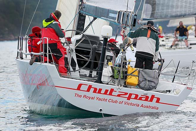 Chutzpay - Bruce Taylor - Land Rover Sydney Gold Coast Yacht Race 2014 © Howard Wright http://www.imagephoto.com.au