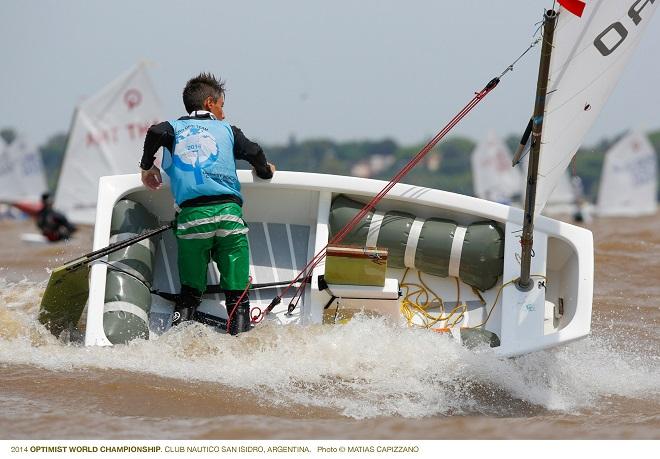 2014 Optimist World Championship, Club Nautico San Isidro, Argentina. © Matias Capizzano http://www.capizzano.com