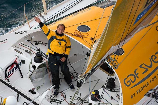 Sebastien Rogues (GDF Suez) - Classe 40 - Route du Rhum-Destination Guadeloupe 2014  © Alexis Courcoux