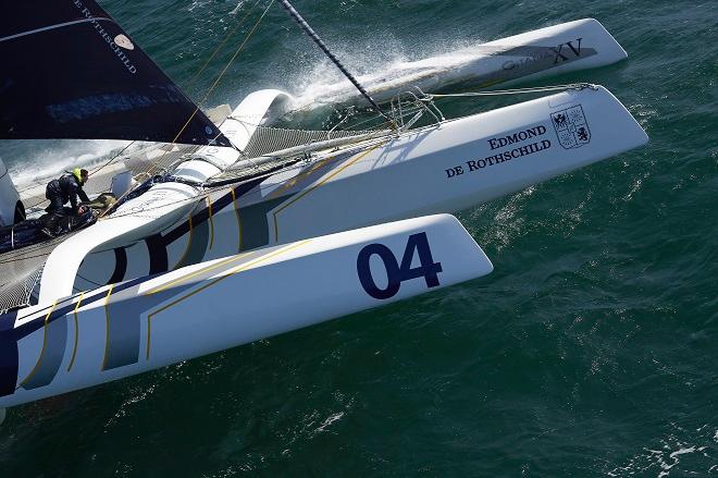 Entrainement Pour Le Multicoque 70' Gitana Xv - Groupe Edmond De Rothschild - Route du Rhum. ©  Gitana S.A. /Yvan Zedda www.zedda.com