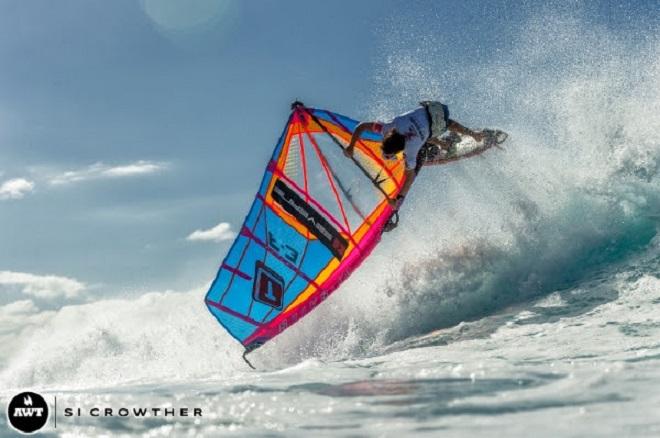 Thomas Traversa. PWA Severne Starboard Aloha Classic 2014. © Si Crowther / AWT http://americanwindsurfingtour.com/