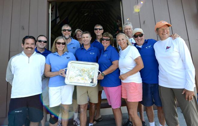 The victorious Noroton Yacht Club Team. © Stuart Streuli / New York Yacht Club