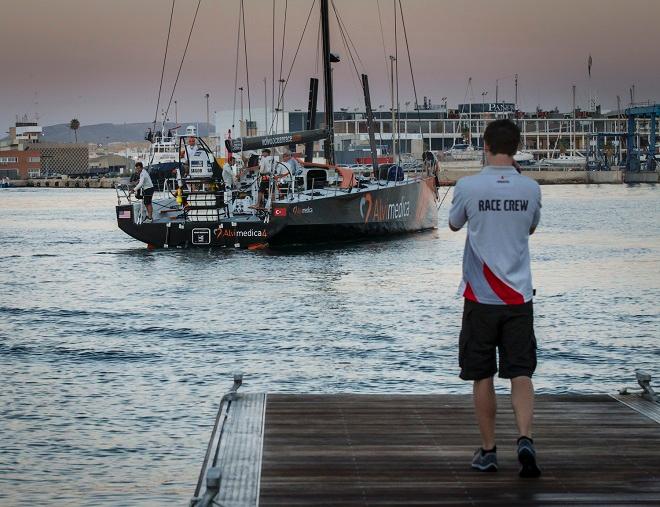 Team Alvimedica - Volvo Ocean Race 2014-15 Leg 0. ©  Ainhoa Sanchez/Volvo Ocean Race