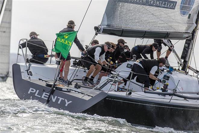 Plenty (USA), leading after six races ©  Rolex/Daniel Forster http://www.regattanews.com