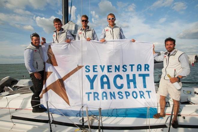 Army Sailing Association's British Soldier dockside after finishing their epic race  - Sevenstar Round Britain and Ireland Race 2014 © Patrick Eden/RORC