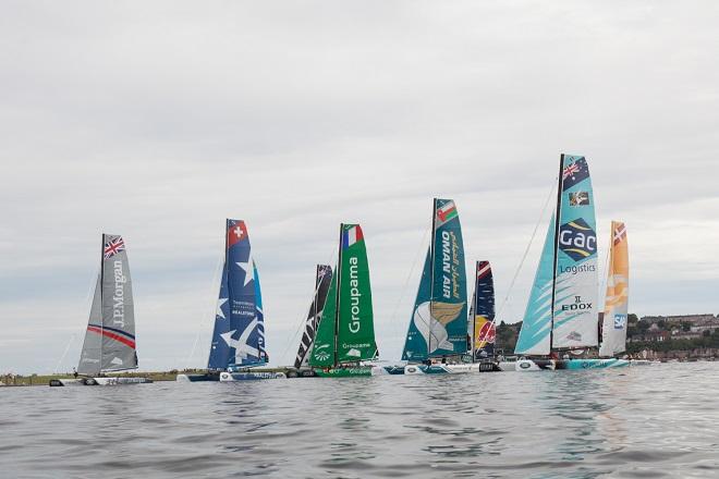 Extreme Sailing Series 2014 Act 5 - Day three © Lloyd Images