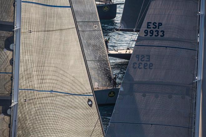 Maxi fleet at start during 2013 - Maxi Yacht Rolex Cup 2014 ©  Rolex / Carlo Borlenghi http://www.carloborlenghi.net