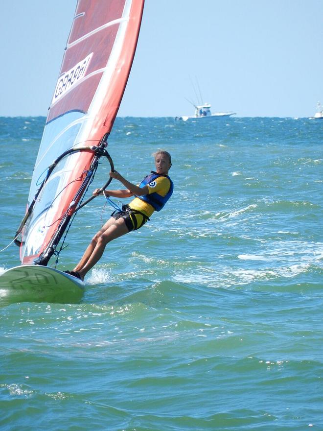 Youth Women World Champion Emma Wilson (GBR) - 2014 RS:X Youth World Windsurfing Championship.  © RS:X Class . http://www.rsxclass.com