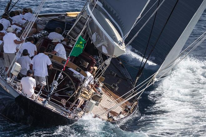 Velsheda, Sail n: JK7, Nation: SUI, Owner-Charterer: Tarbat Investment Ltd, Model: Nicholson J Class - Maxi Yacht Rolex Cup 2014 ©  Rolex / Carlo Borlenghi http://www.carloborlenghi.net