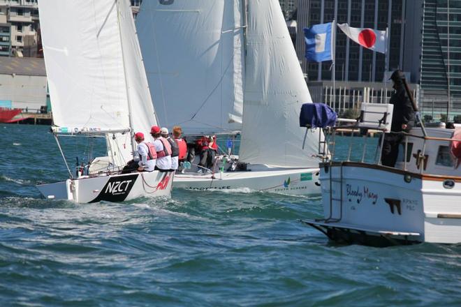 2014 New Zealand Youth Match Racing National Championships © Adam Middleton