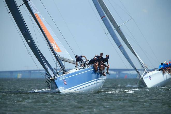 Foxy Lady VI leading the pack - 17th SMU-RM Western Circuit Sailing Regatta © Howie Choo