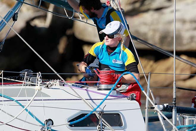 Colortile - Kristy Buchan - Land Rover Sydney Gold Coast Yacht Race 2014 © Howard Wright http://www.imagephoto.com.au