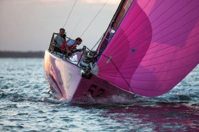 Determined to finish the race: Ian Hoddle and Conrad Manning racing Figaro II, Rare - Sevenstar Round Britain and Ireland Race 2014 ©  Paul Wyeth / RORC