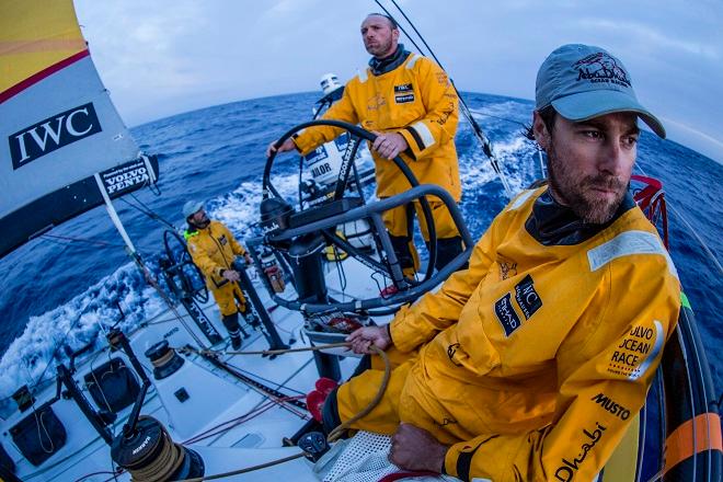 October 28, 2014. Leg one onboard Abu Dhabi Ocean Racing  - Volvo Ocean Race 2014-15. © Matt Knighton/Abu Dhabi Ocean Racing